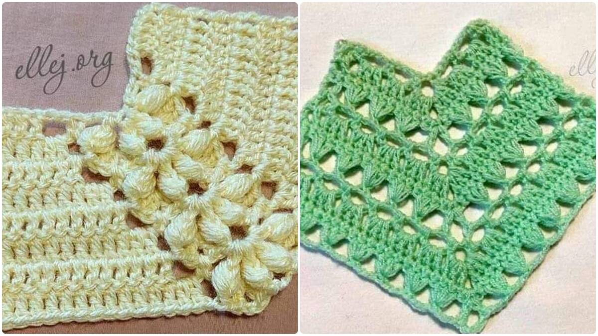 18 pontos de crochê com gráficos que encantam: todo mundo quer copiar