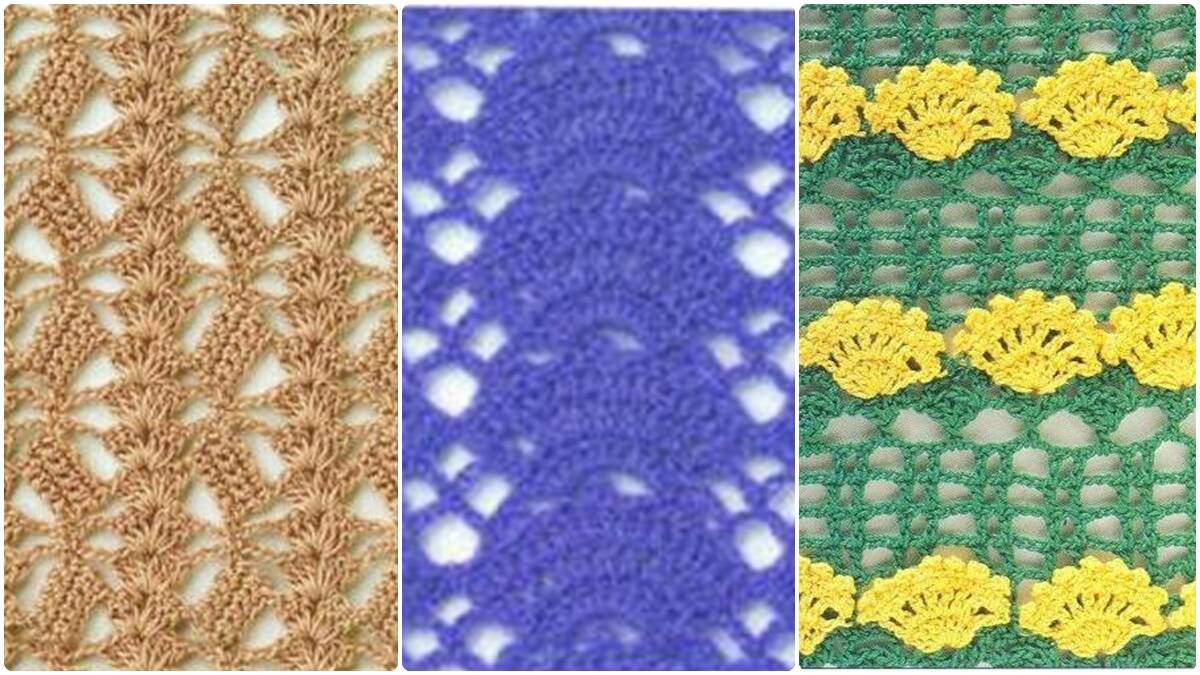 25 Amostras de Pontos de Crochê Modernos com Gráficos para Inovar Seus Trabalhos!