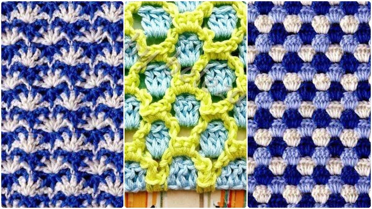 20 Pontos de Crochê Diferentes com Gráficos Detalhados que Vão Te Surpreender!