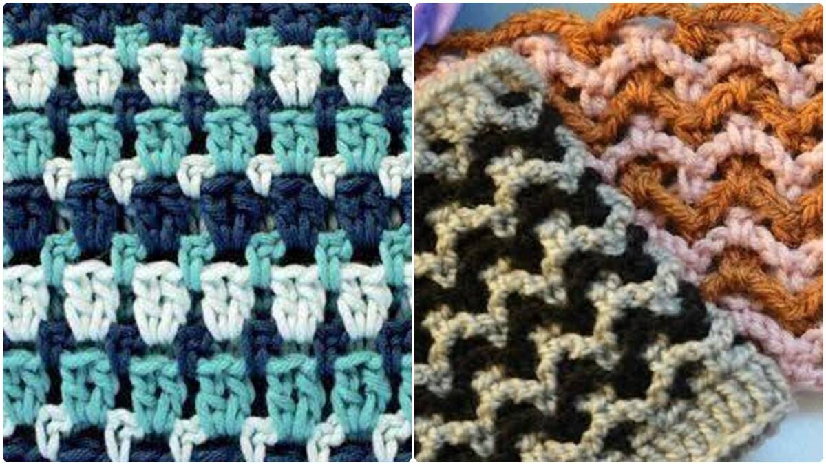 24 Pontos de Crochê com Gráficos Detalhados: Crie Peças Únicas Usando Criatividade!