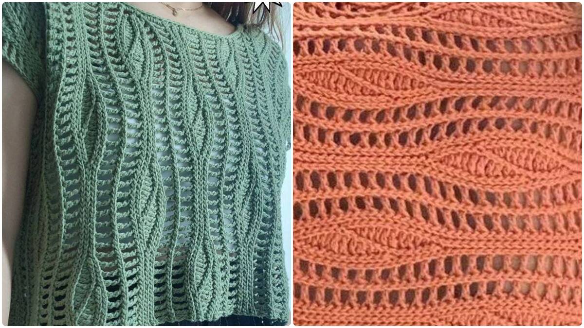 17 Pontos de Crochê com Gráficos para Criar Lindas Blusas + Vídeo Aula!