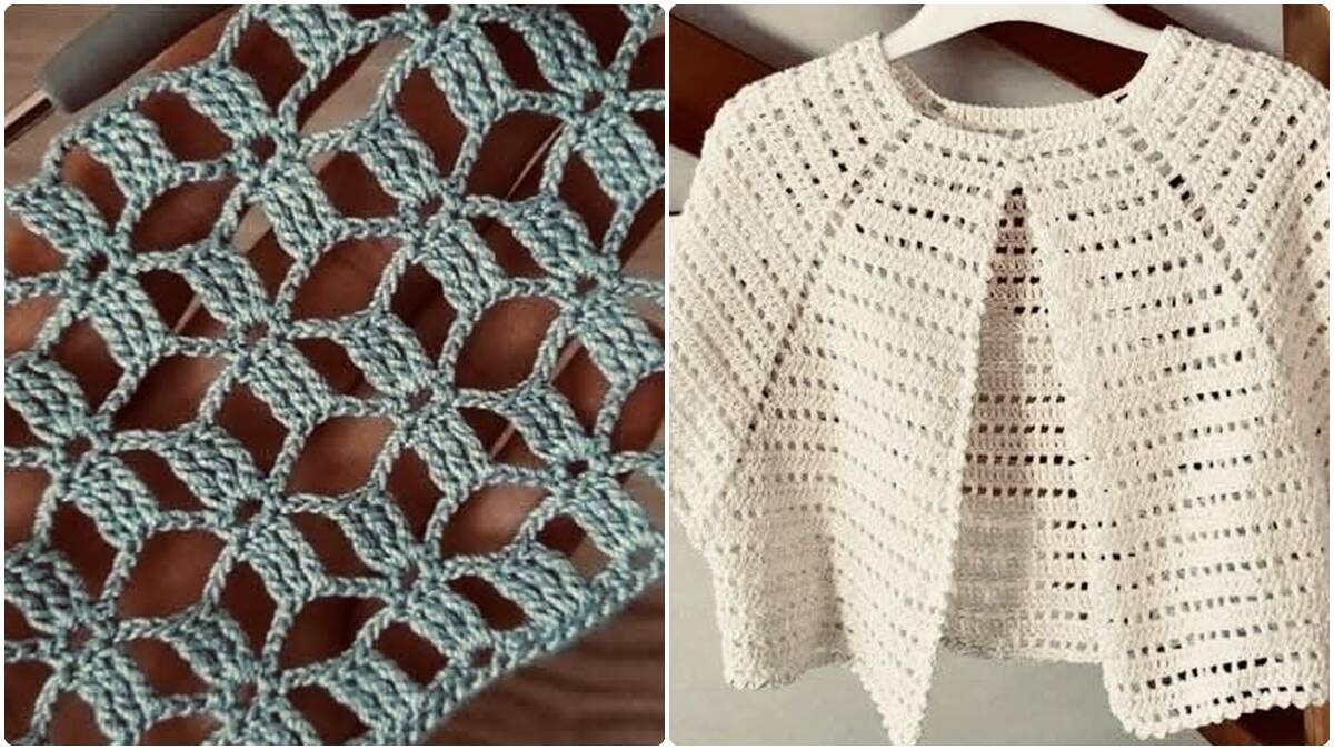 15 Pontos de Crochê Lindos e Diferentes com Amostras Grátis e Gráficos!