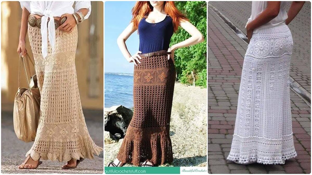 32 Saias de Crochê Lindíssimas: Se Inspire e Crie Peças Únicas e Estilosas!