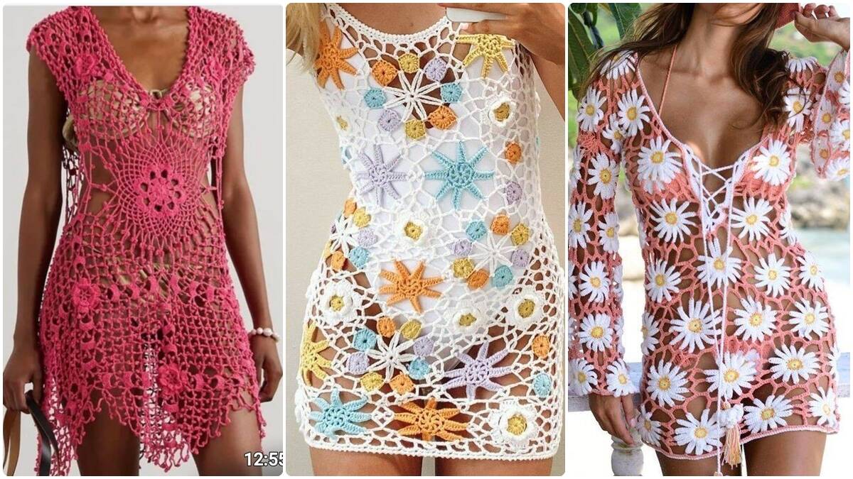 18 Saídas de Praia em Crochê: Perfeitas para o Verão com Estilo e Conforto!