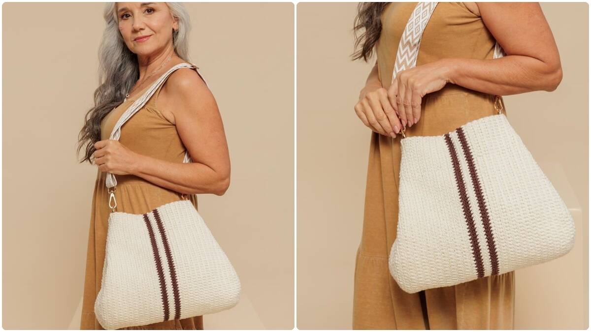 Bolsa de Crochê Tabaco: Uma Peça Versátil e Estilosa!