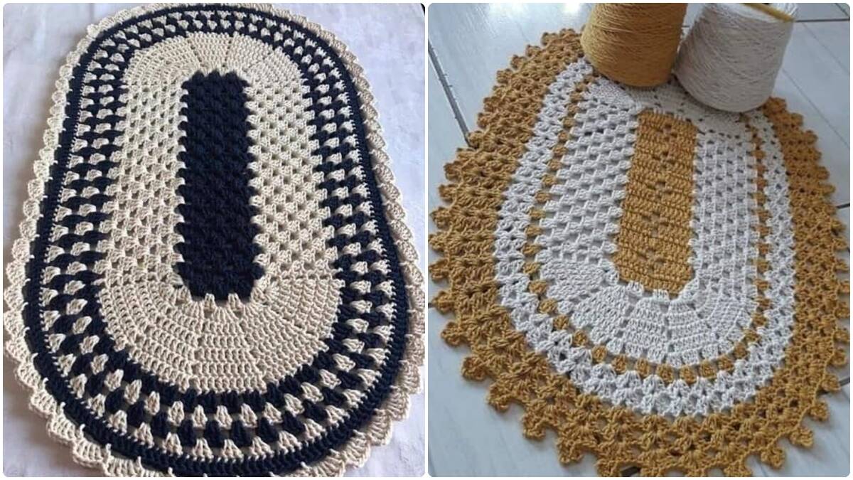 8 Tapetes de Crochê com Gráficos: Modelos Lindos e Dicas para Criar o Seu!
