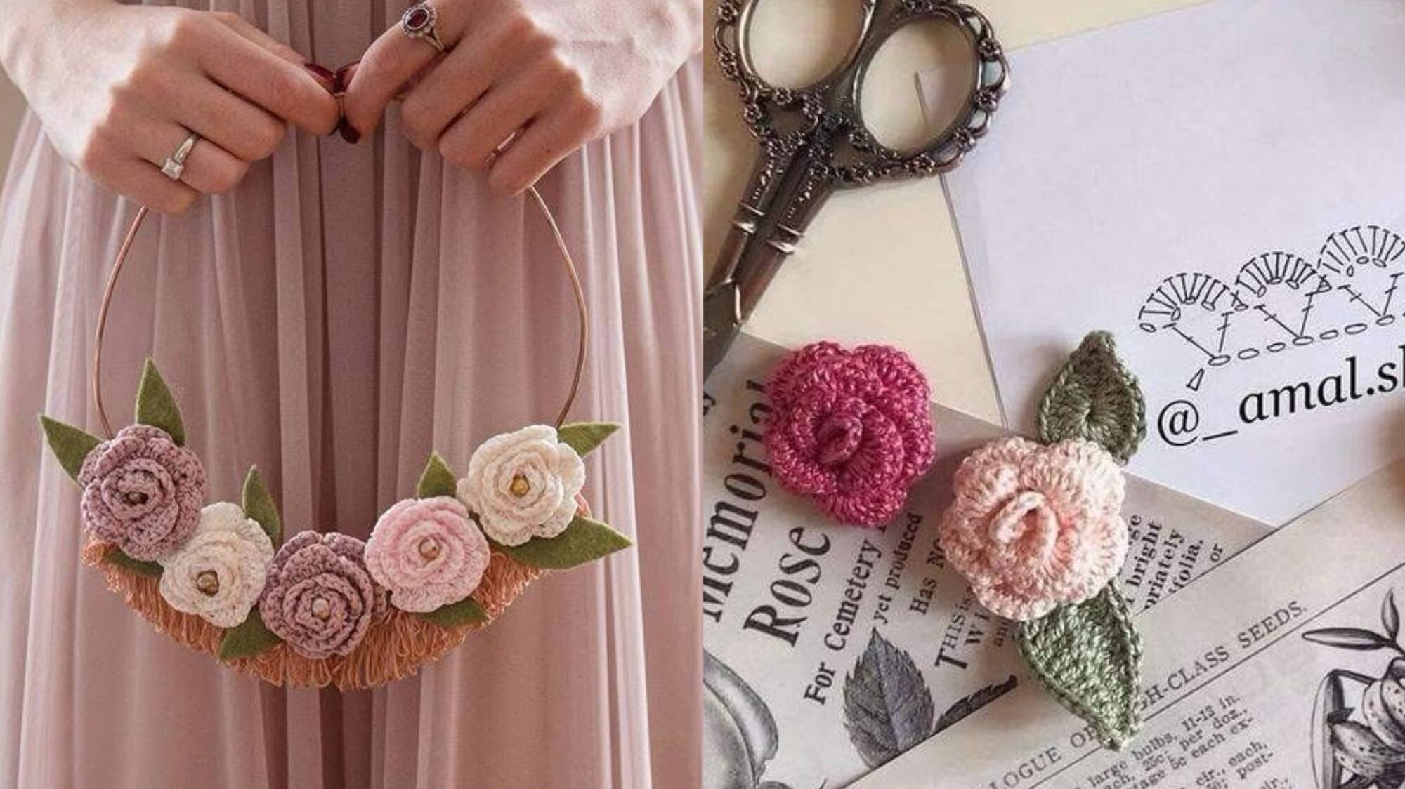 Flores de Crochê: Encanto Artesanal que Transforma Qualquer Peça