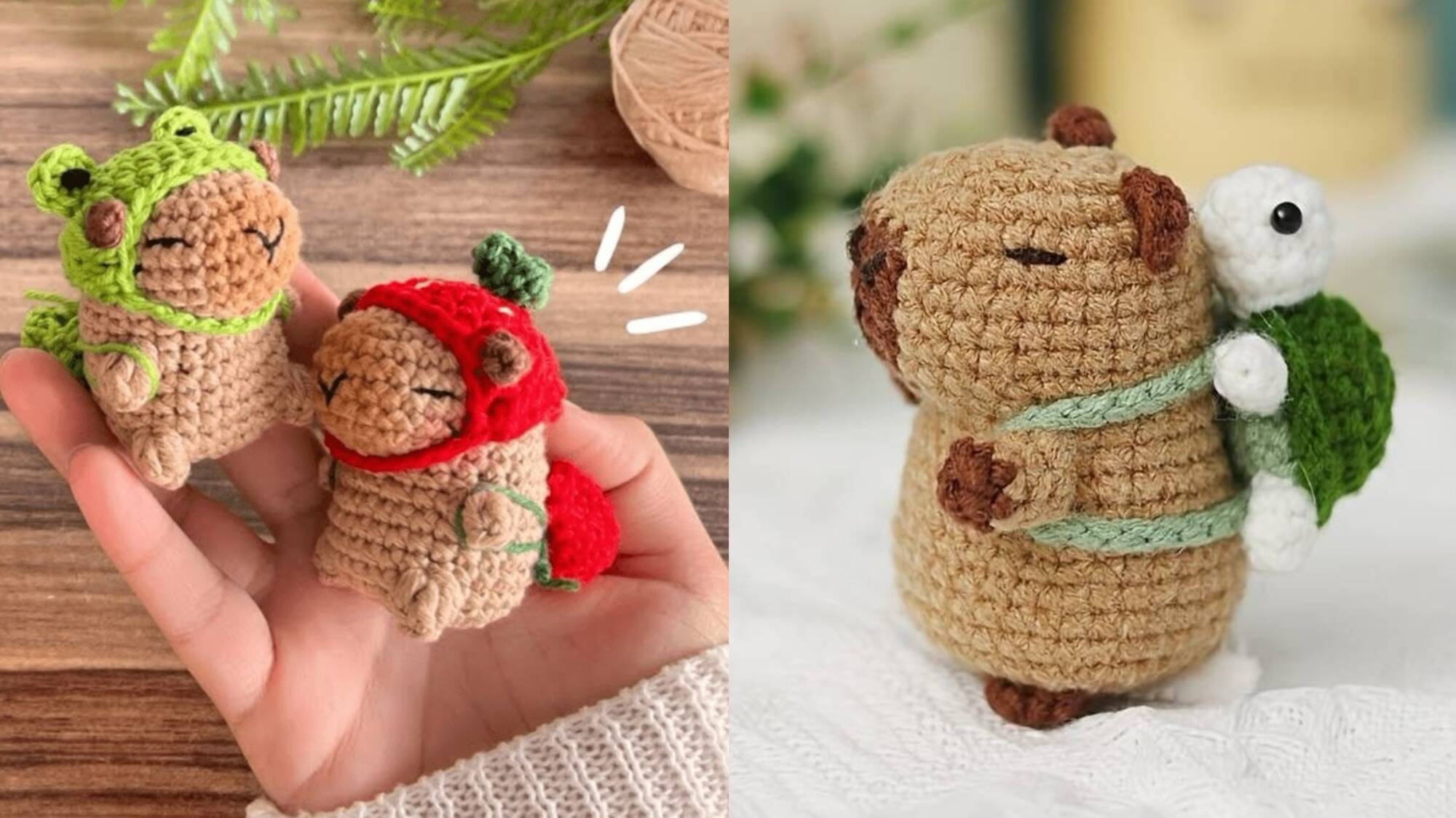 Tendência Capivaras de Crochê: Como Criar e Lucrar com Esses Amigurumis Fofos