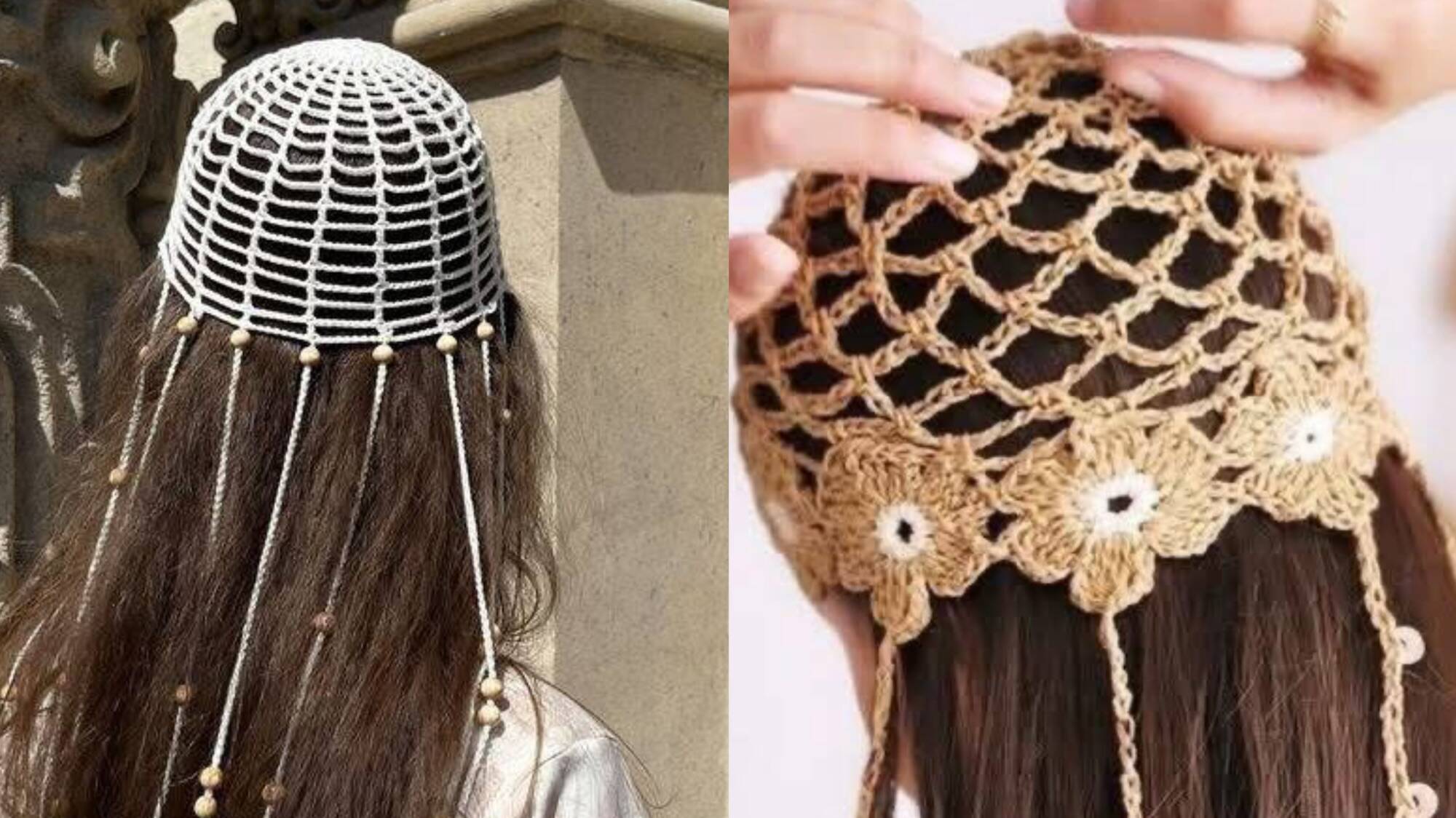 Headpieces de Crochê: Aprenda a Fazer com Vídeo Passo a Passo e Gráficos Exclusivos