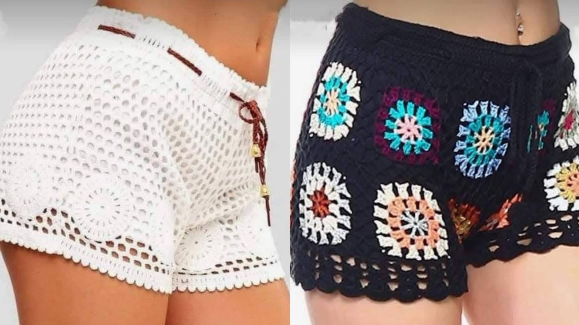 Shortinhos de crochê para primavera-verão: DIY e frescor lado a lado