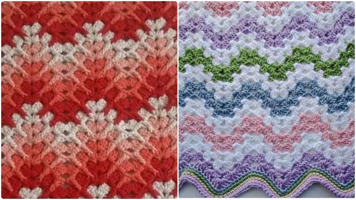 Descubra 15 Pontos de Crochê Exclusivos com Gráficos e Amostras Detalhadas!