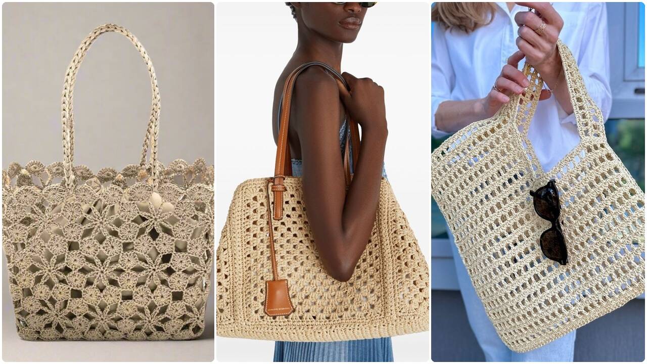 30 Bolsas de crochê criativas e elegantes para vender com lucro rápido!