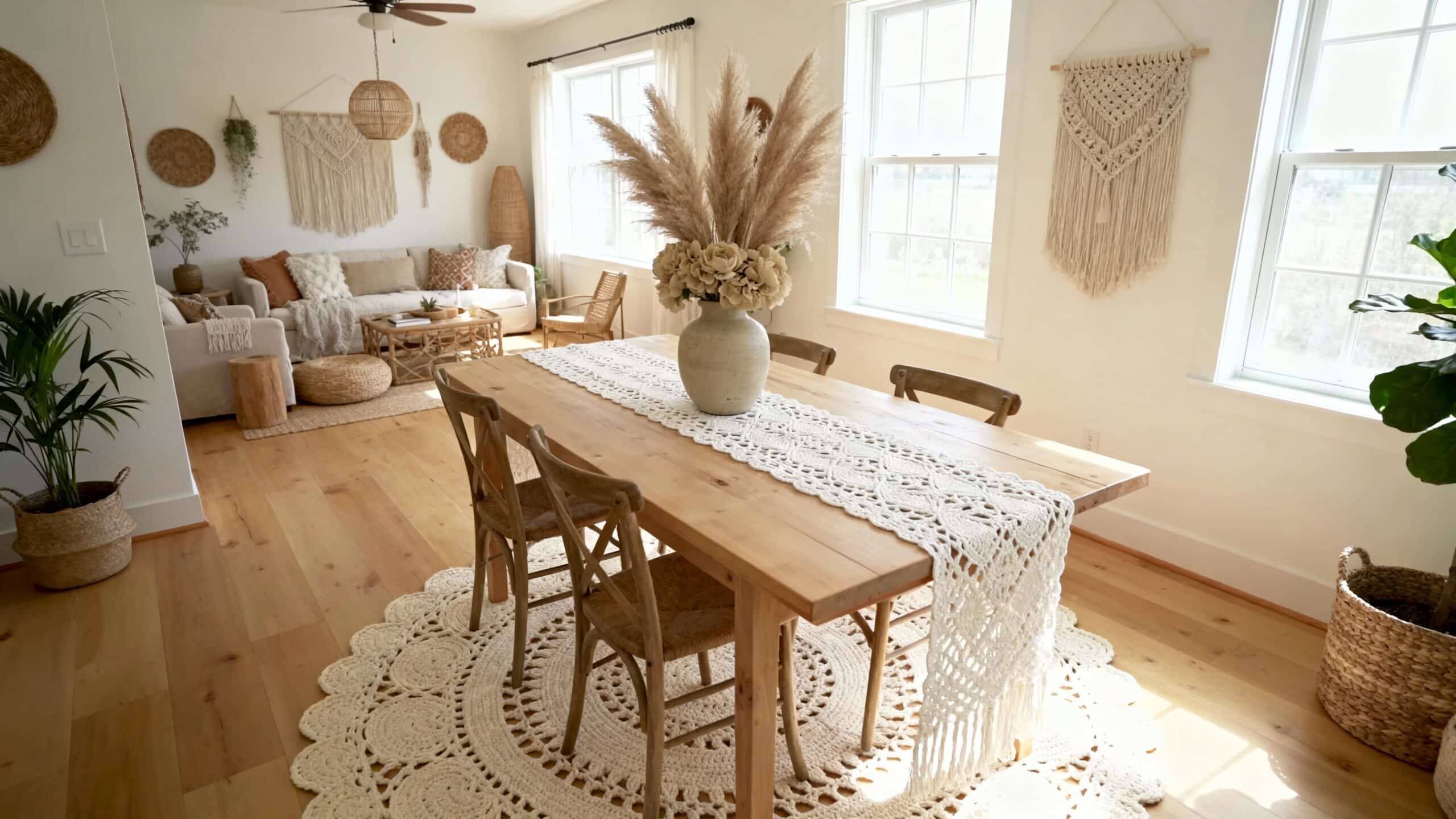 25 Ideias Lindas de Tapetes e Caminhos de Mesa em Crochê Para Copiar Já!