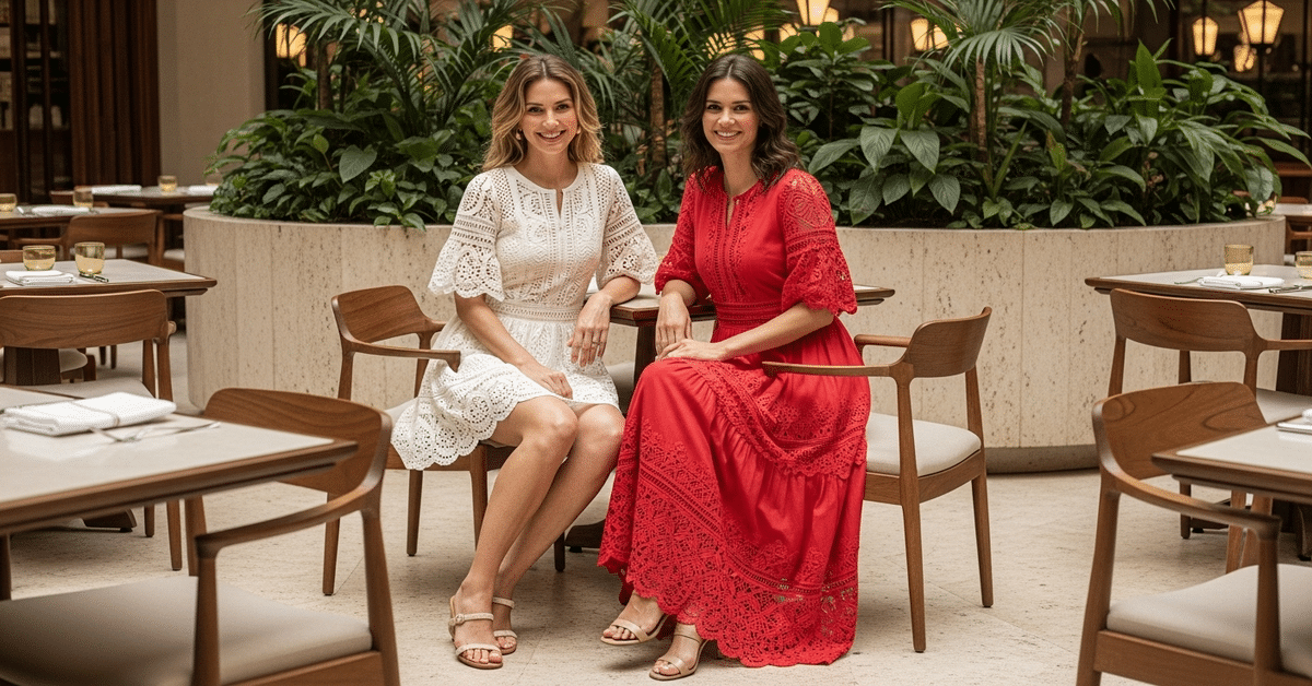 Transforme seu look com vestidos de crochê elegantes que você vai amar!