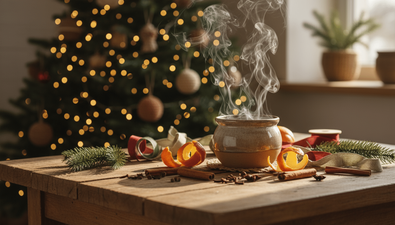 Descubra o Segredo das Casas com Cheiro de Natal — Só Precisa de 3 Ingredientes!