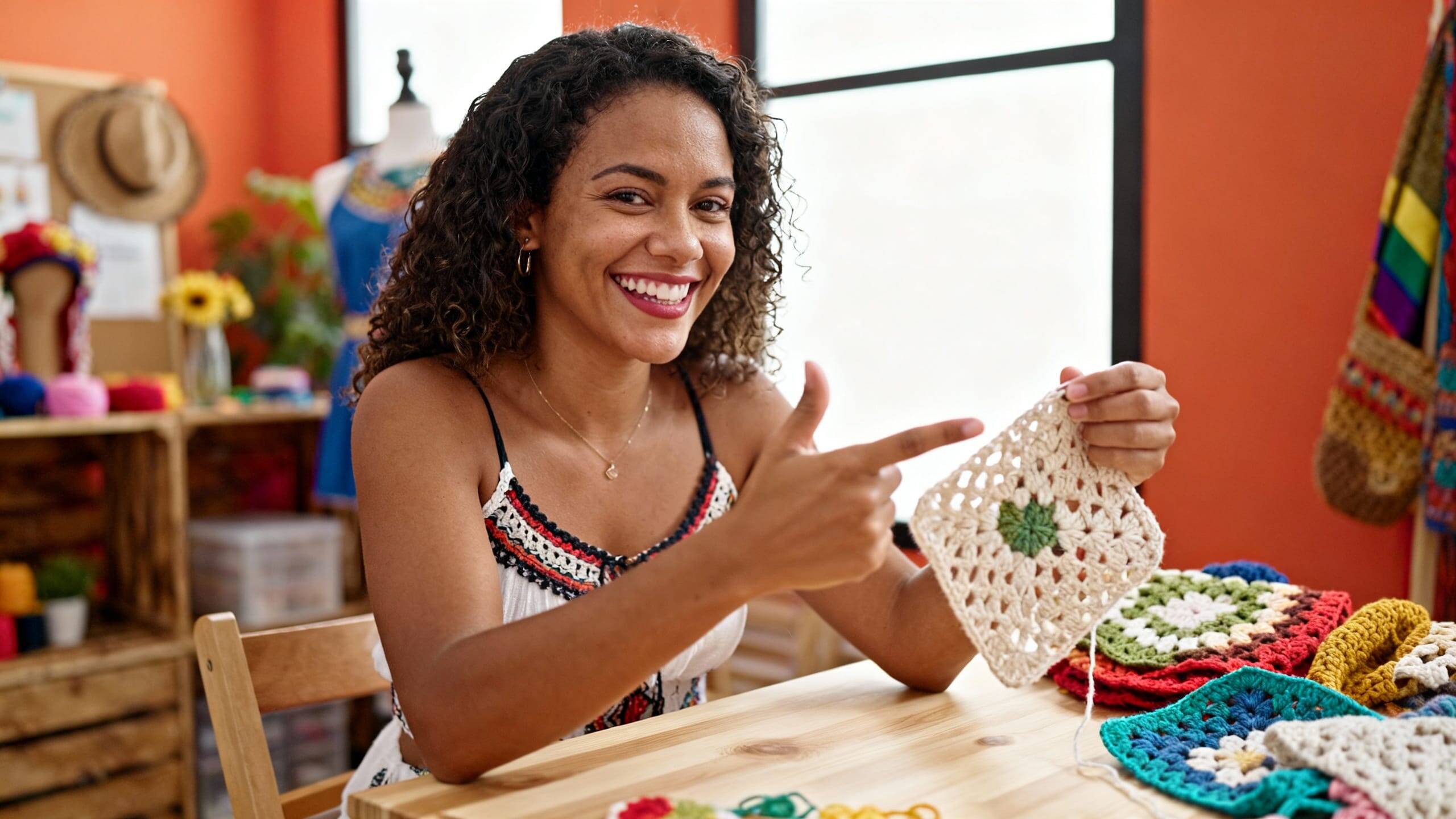 Aprenda 15 pontos de crochê com gráficos e crie peças únicas!