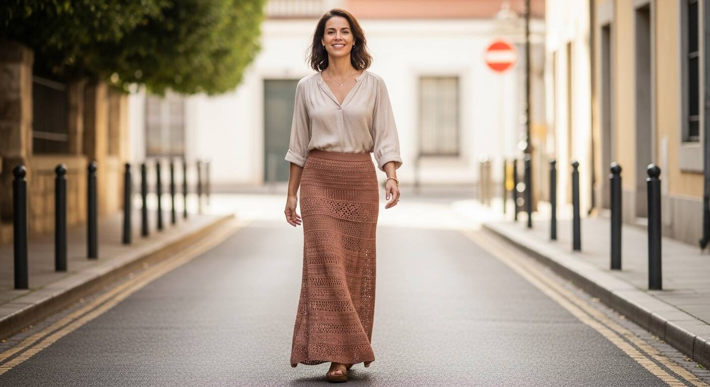 Tudo sobre as lindas saias de crochê e peças que você vai se encantar