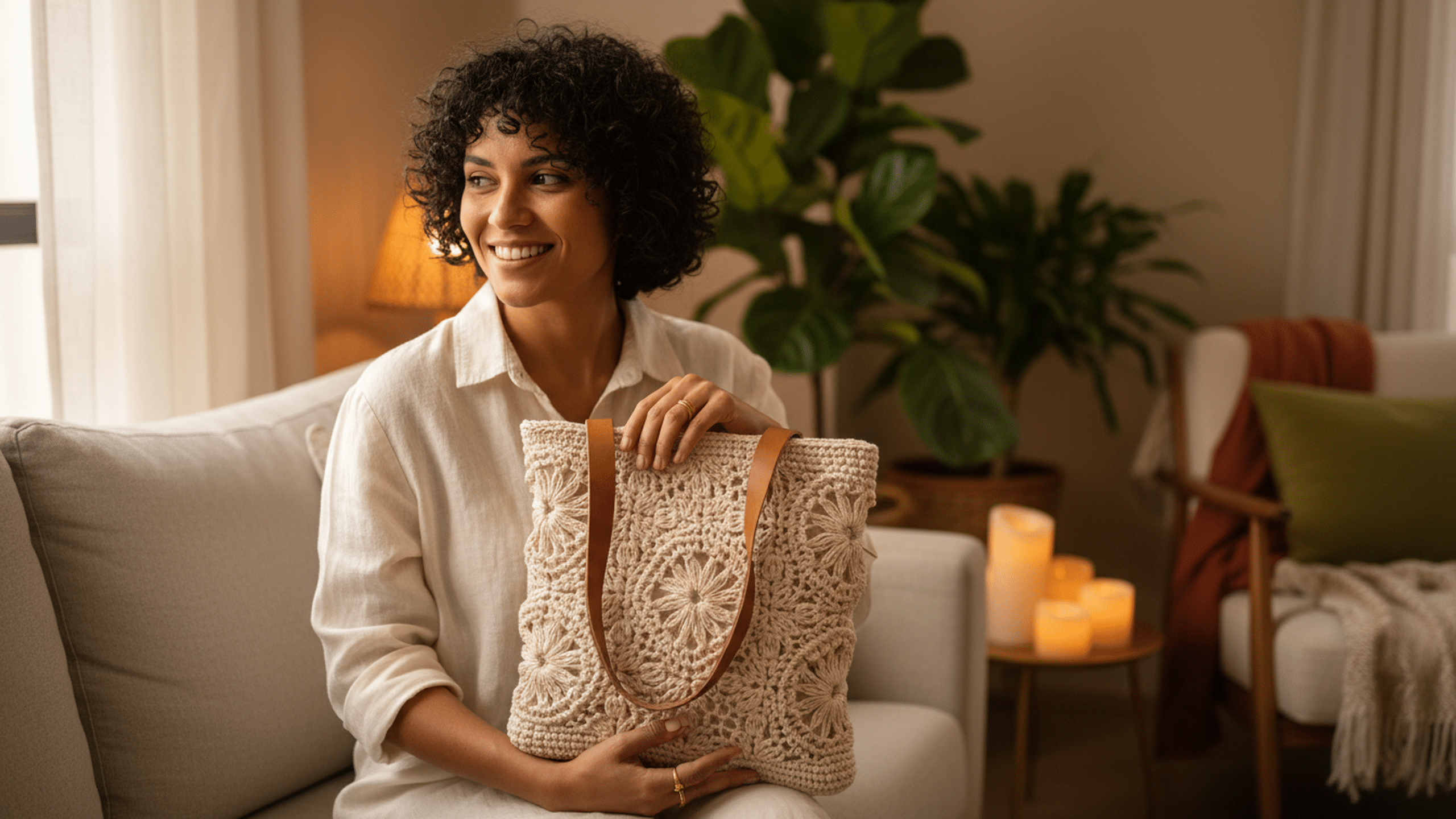 Estas lindas bolsas de crochê artesanal são charmosas e fáceis de fazer!