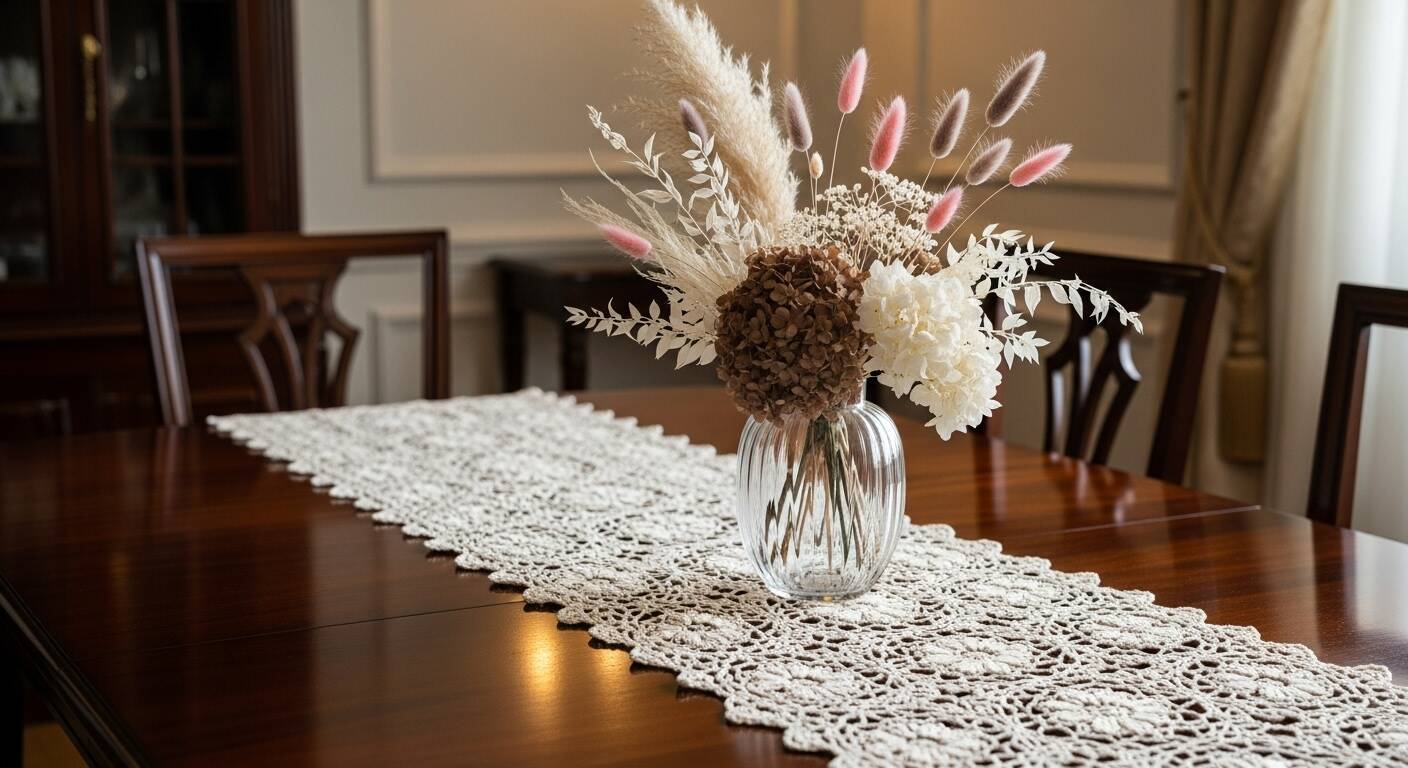 30 Caminhos de mesa em crochê com dicas e truques para iniciantes