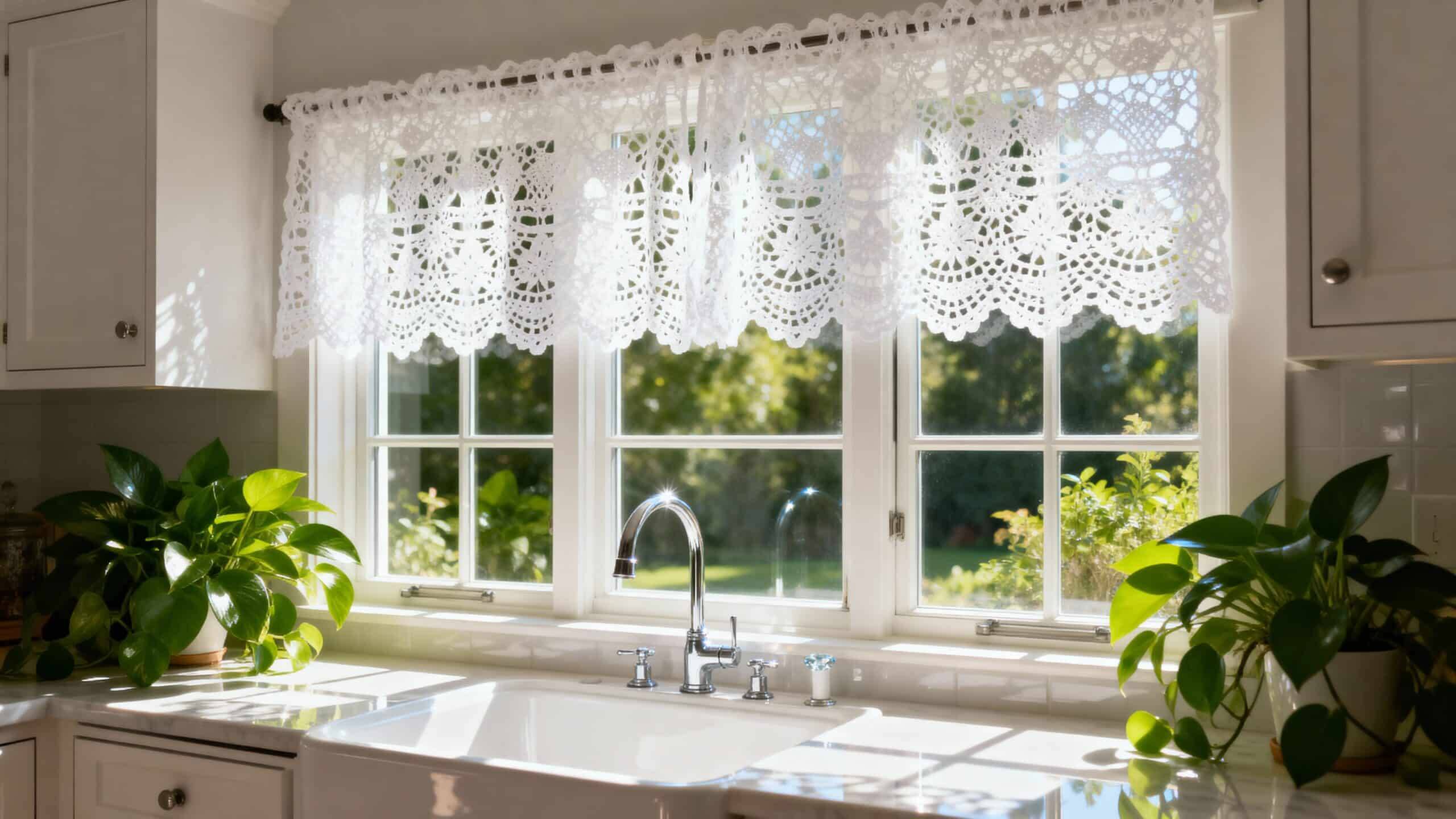 Cortinas de Crochê: o Toque Artesanal que Transforma Qualquer Ambiente