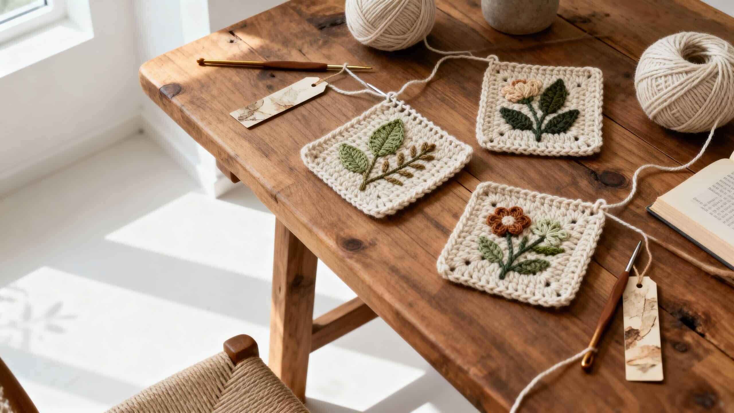 DIY de Crochê Moderno: O Estilo que Está Dominando a Decoração