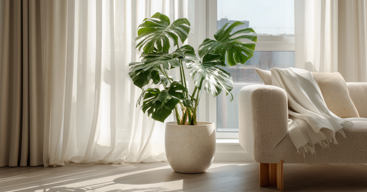 Se você busca uma planta sofisticada para a sua casa, costela-de-adão é a opção perfeita