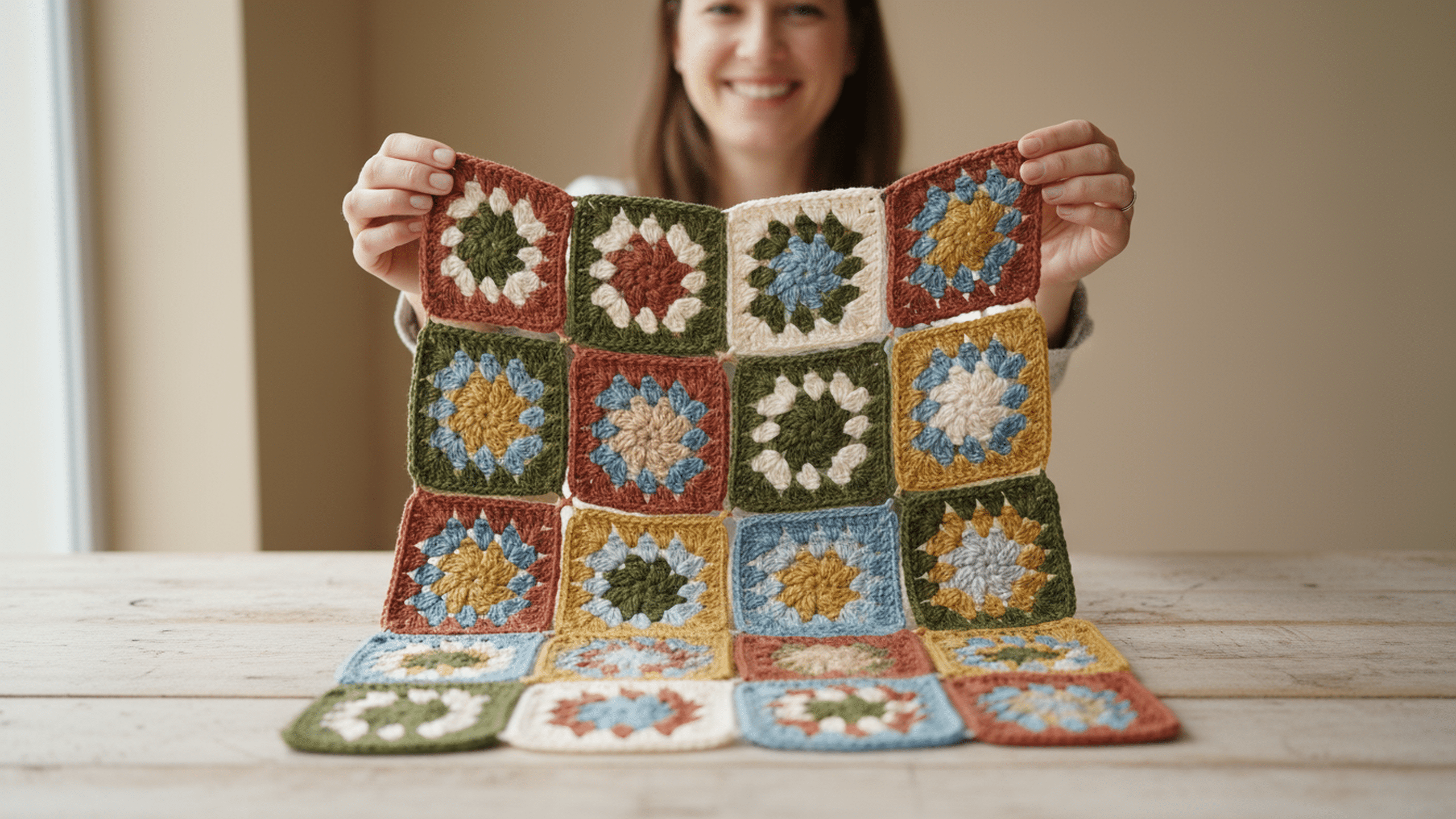 Explore squares de crochê lindíssimos para criar moda ou decoração!