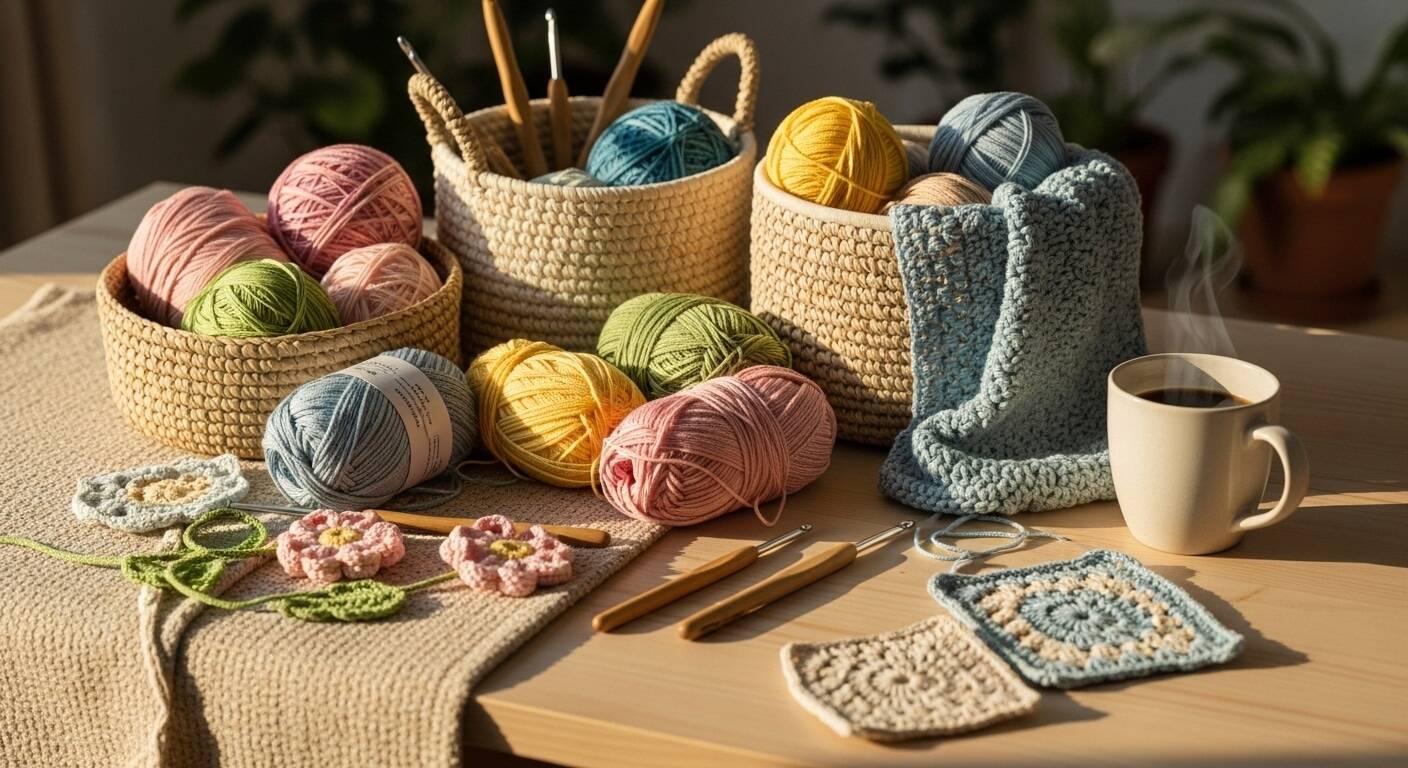 Ideias de Crochê Charmosas para Despertar Sua Criatividade e Encantar o Seu Dia