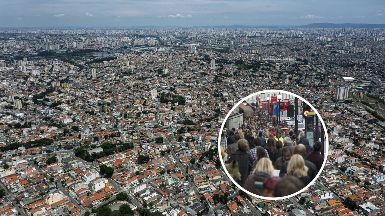 Cidade mais lotada do país, está localizada da Grande São Paulo e é conhecida como “formigueiro humano”