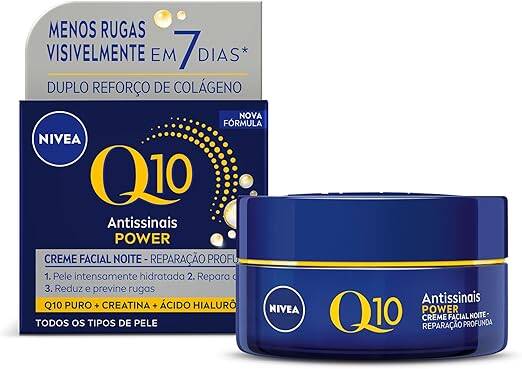 Creme Nivea Q10 realmente reduz rugas profundas na pele madura