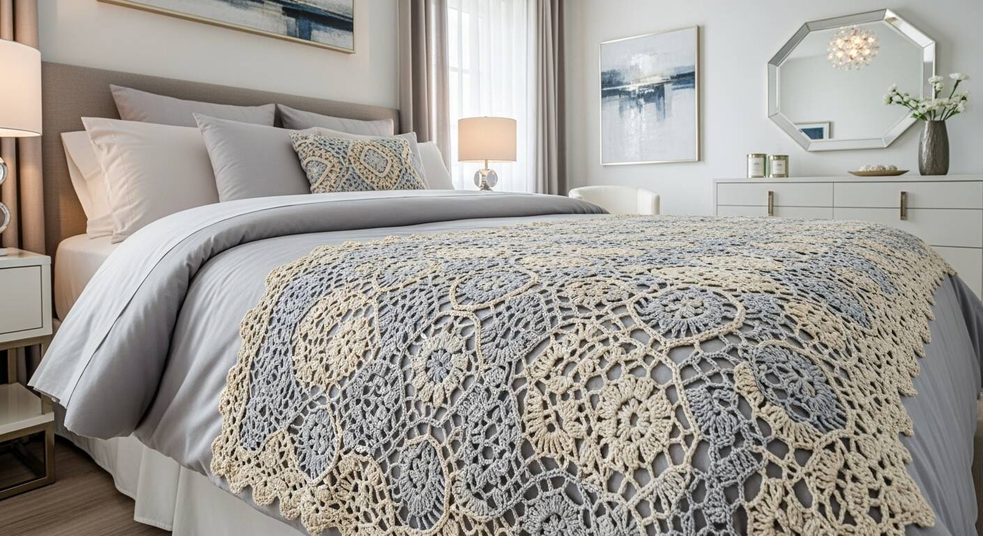 15 Peseiras de Crochê de Luxo para transformar a decoração do quarto