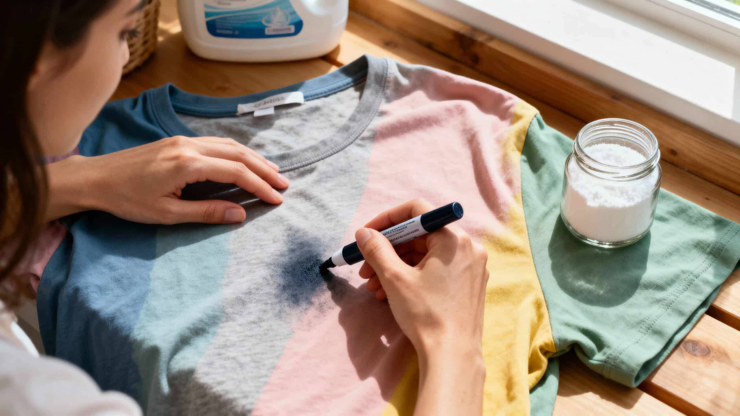 Truque Caseiro Para Salvar Roupas Manchadas de Água Sanitária (Sem Jogar Fora!)