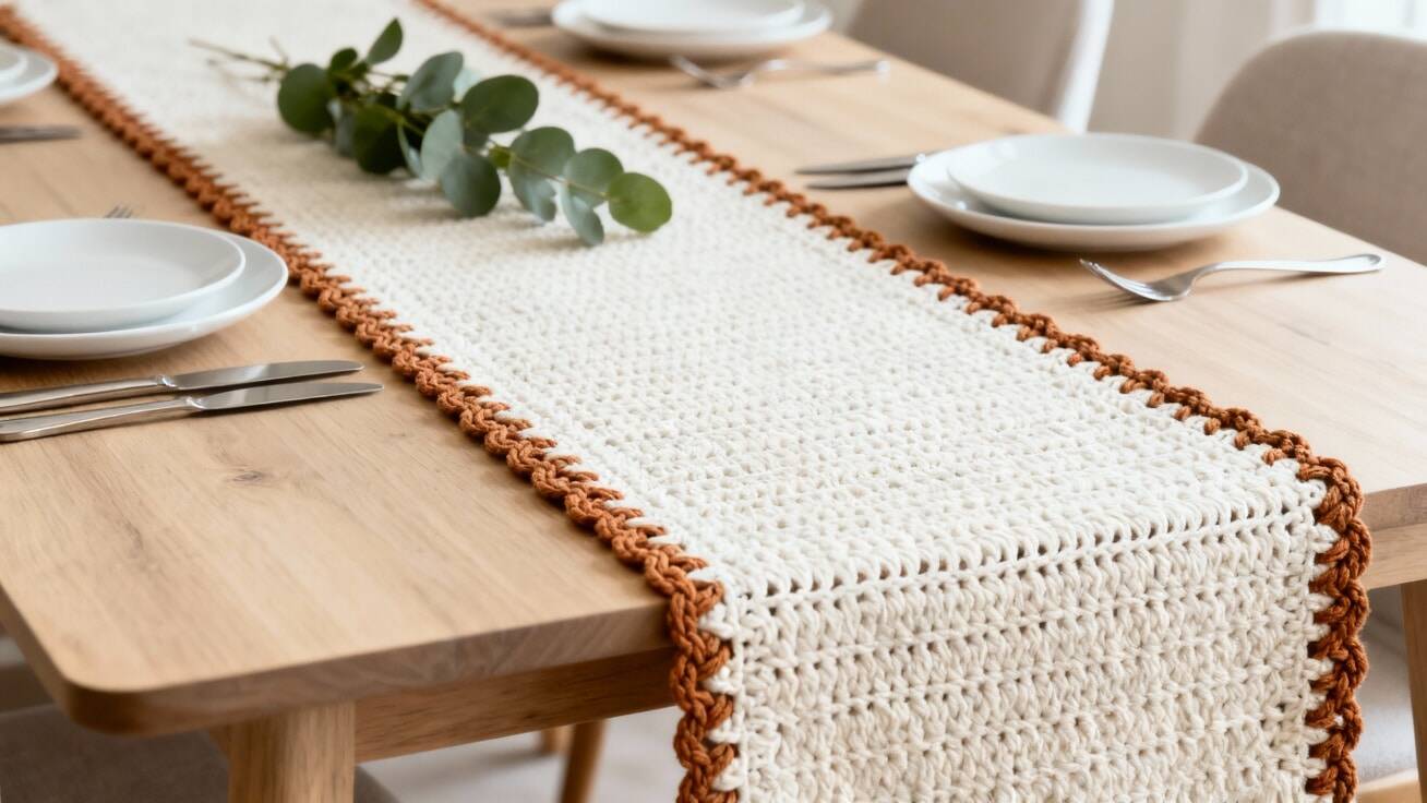 Caminhos de mesa em crochê de luxo: guia completo para uma mesa sofisticada