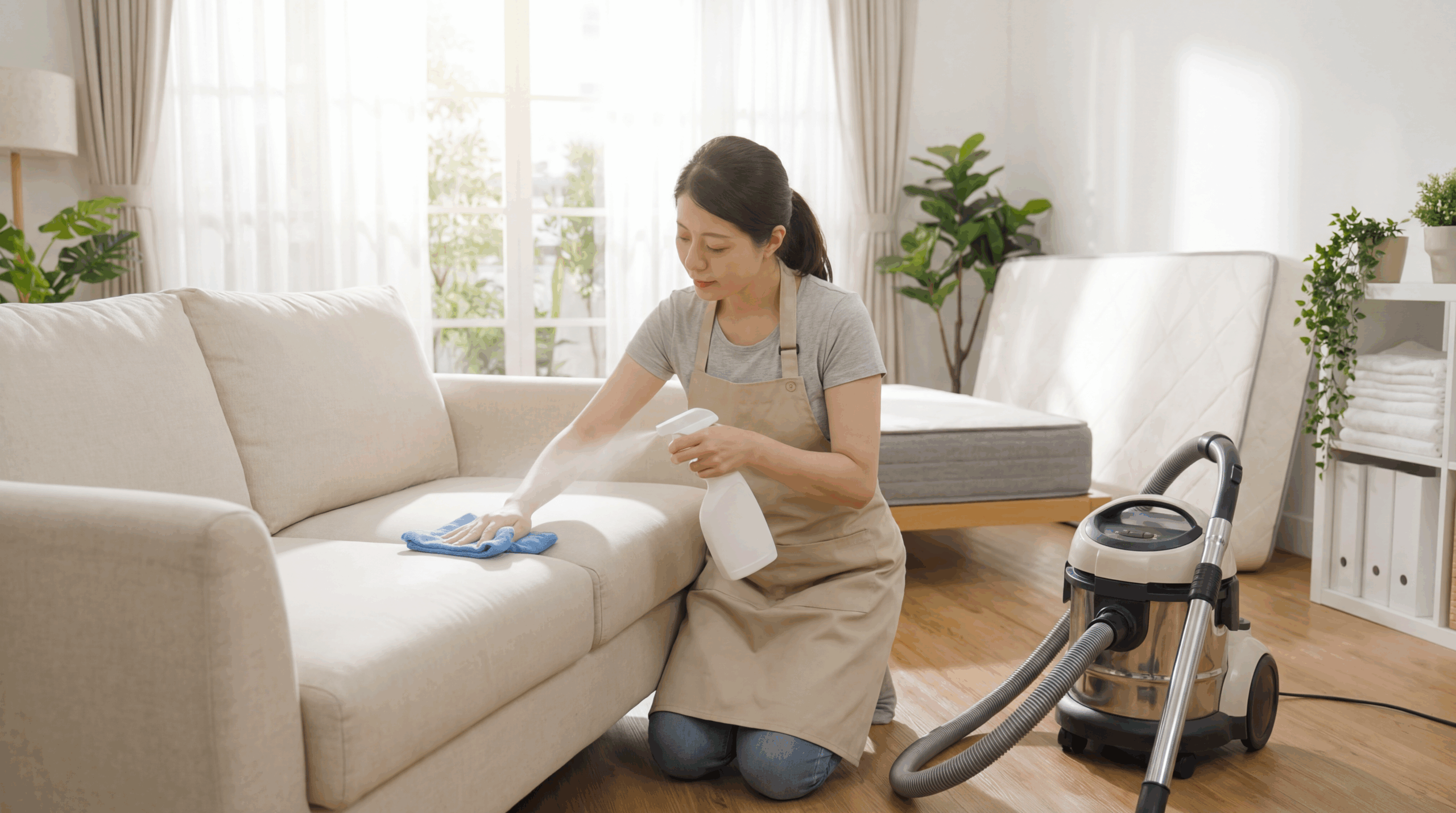Seu sofá está encardido? Veja como limpar estofados e colchões em casa sem estragar o tecido