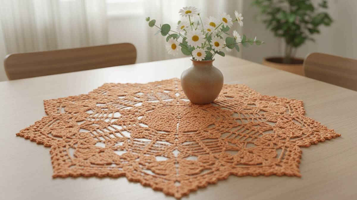 Como usar centros de mesa em crochê para criar uma decoração encantadora