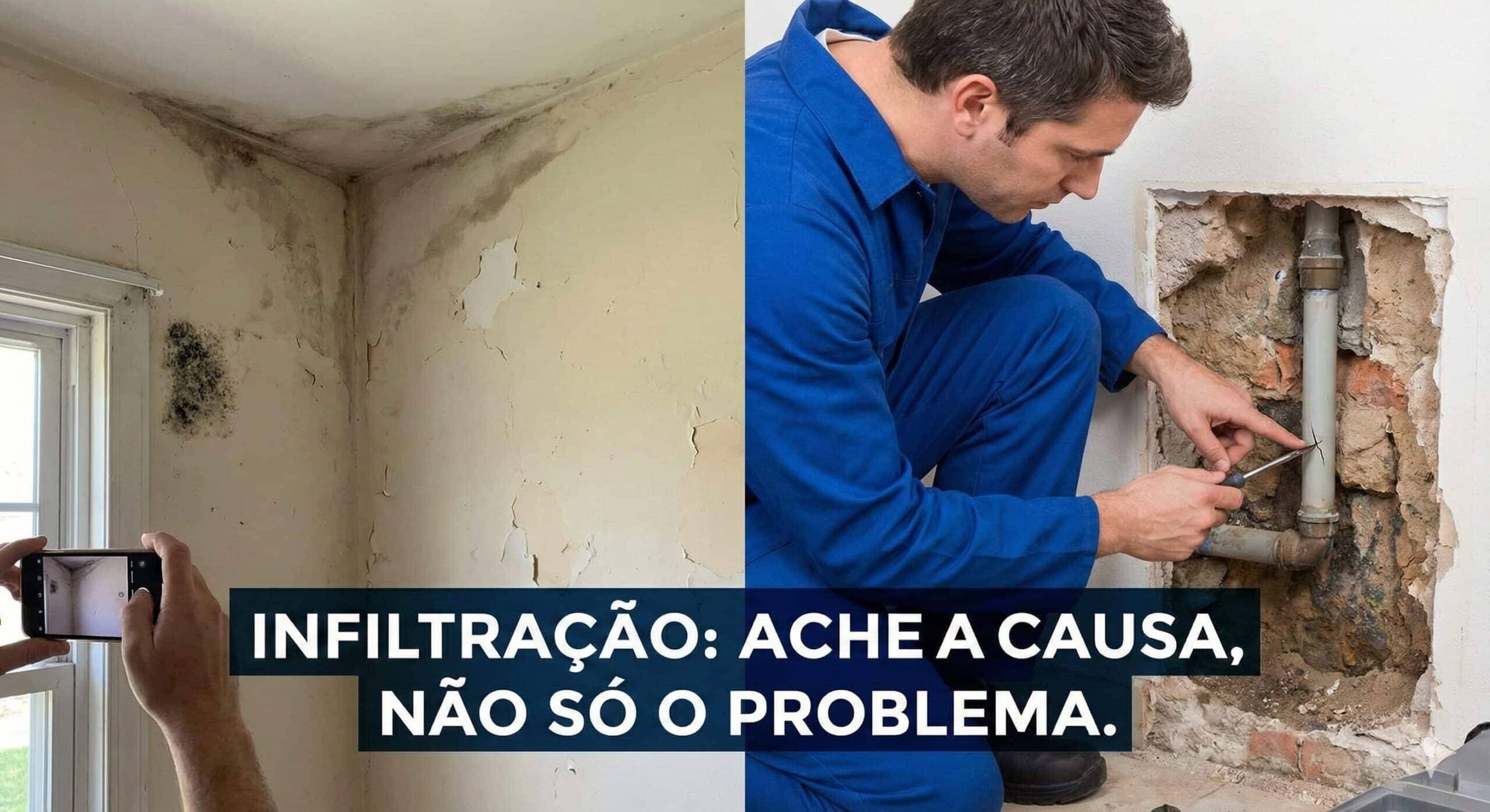 Por que acontecem infiltrações nas paredes em casa: ache a causa e não só o problema