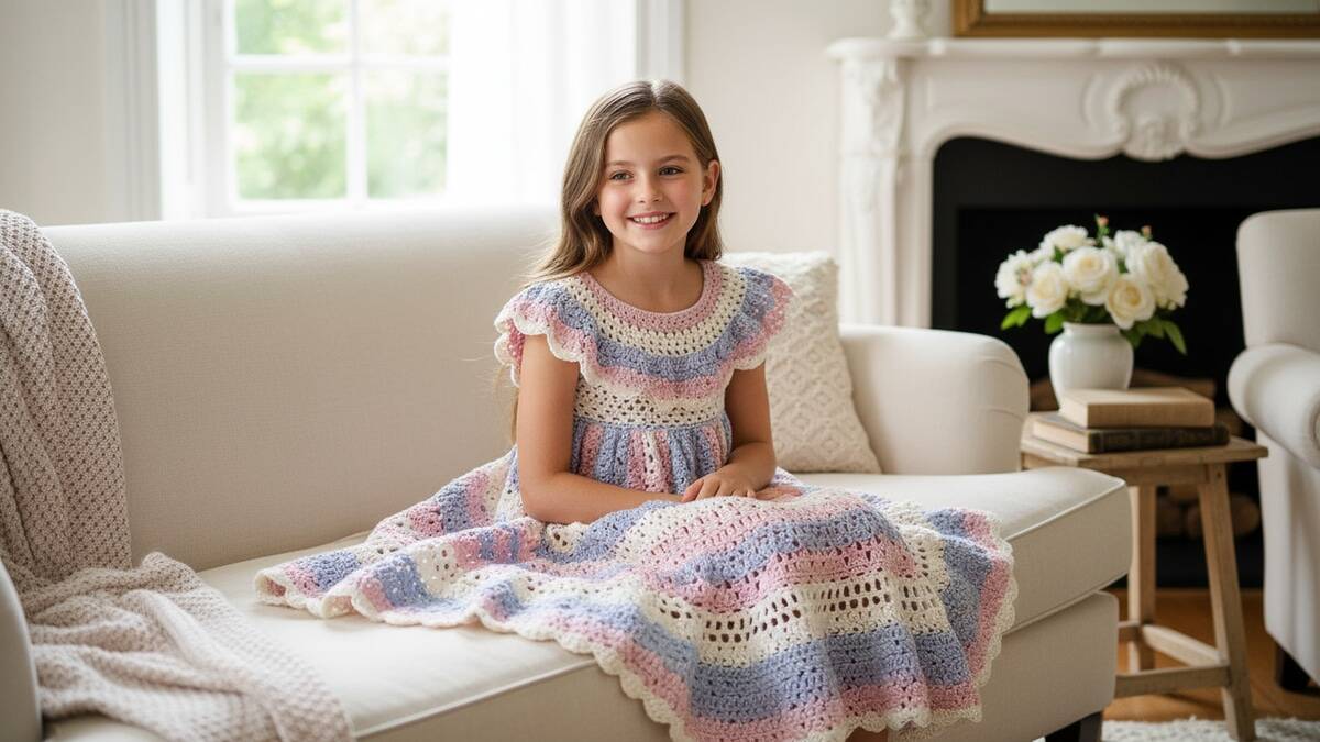 Estes 18 modelos de vestidinhos de crochê vão deixar sua filha, sobrinha ou neta cheias de charme!