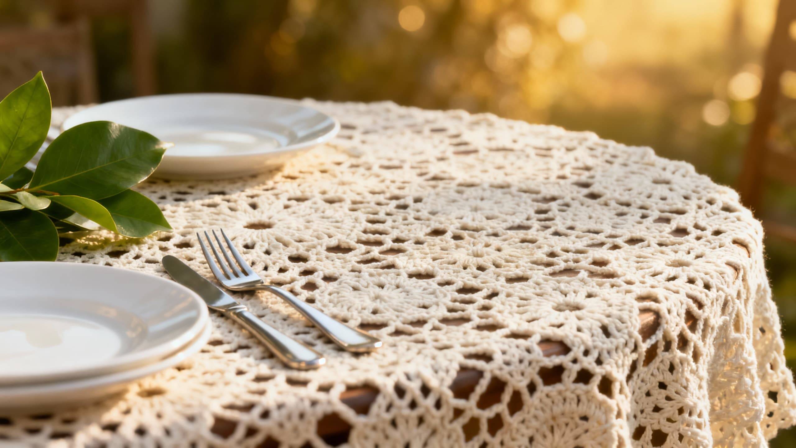 7 toalhas de mesa em crochê: guia completo produzir e arrasar na decor