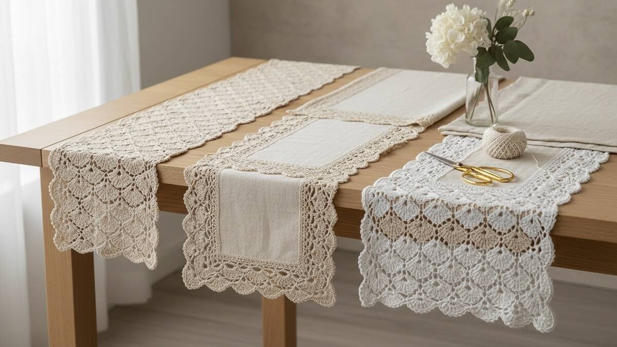 Descubra gráficos de bicos de crochê para um acabamento luxuoso e impecável!
