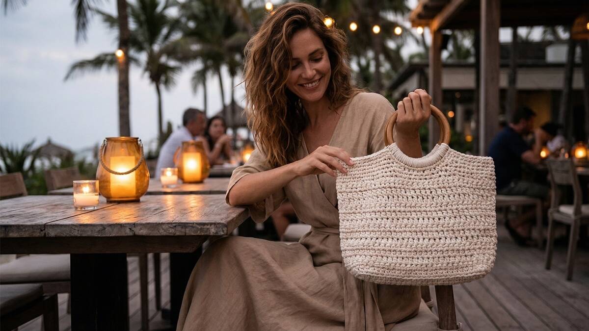 Veja lindas bolsas de crochê que vão transformar seu look com muito charme