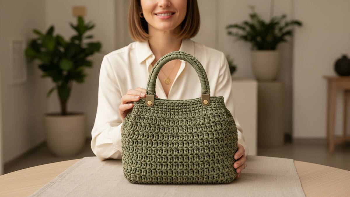 Bolsas de crochê de luxo que encantam pela elegância e pelo design + vídeo tutorial!