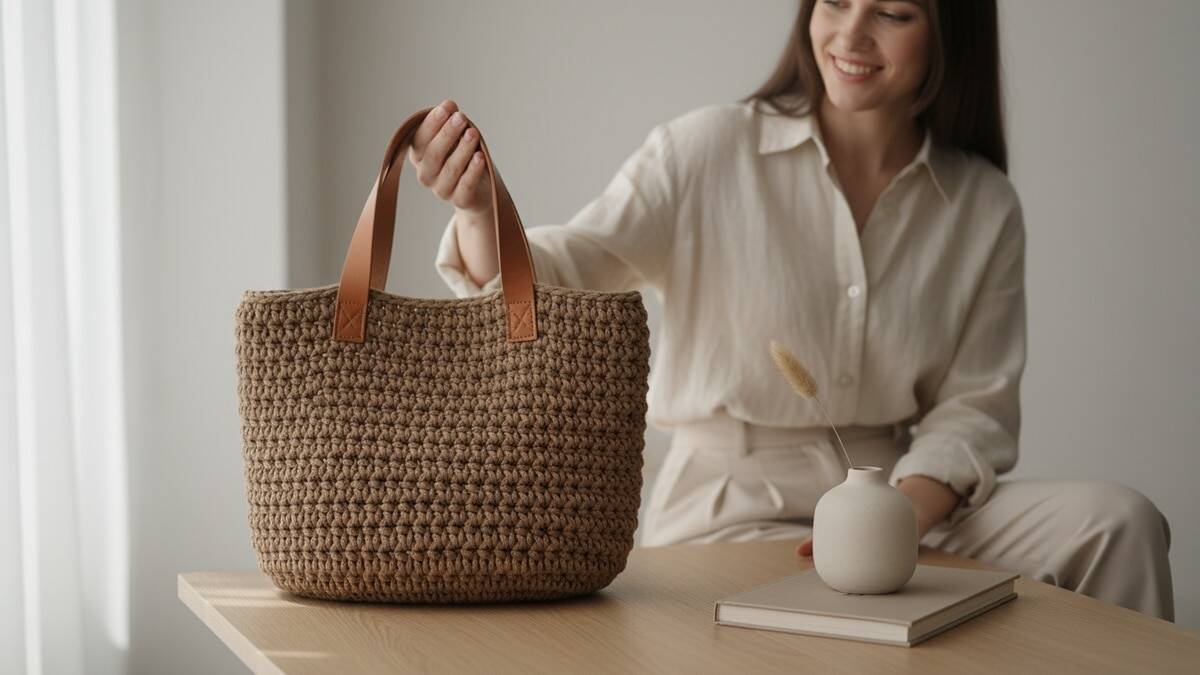 Bolsas de crochê que encantam: estilos, materiais e vídeo passo a passo
