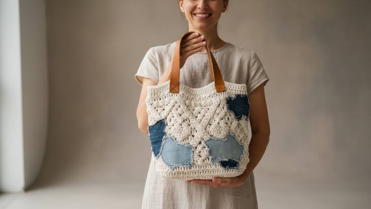 12 bolsas de crochê upcycling que provam que moda e sustentabilidade combinam!