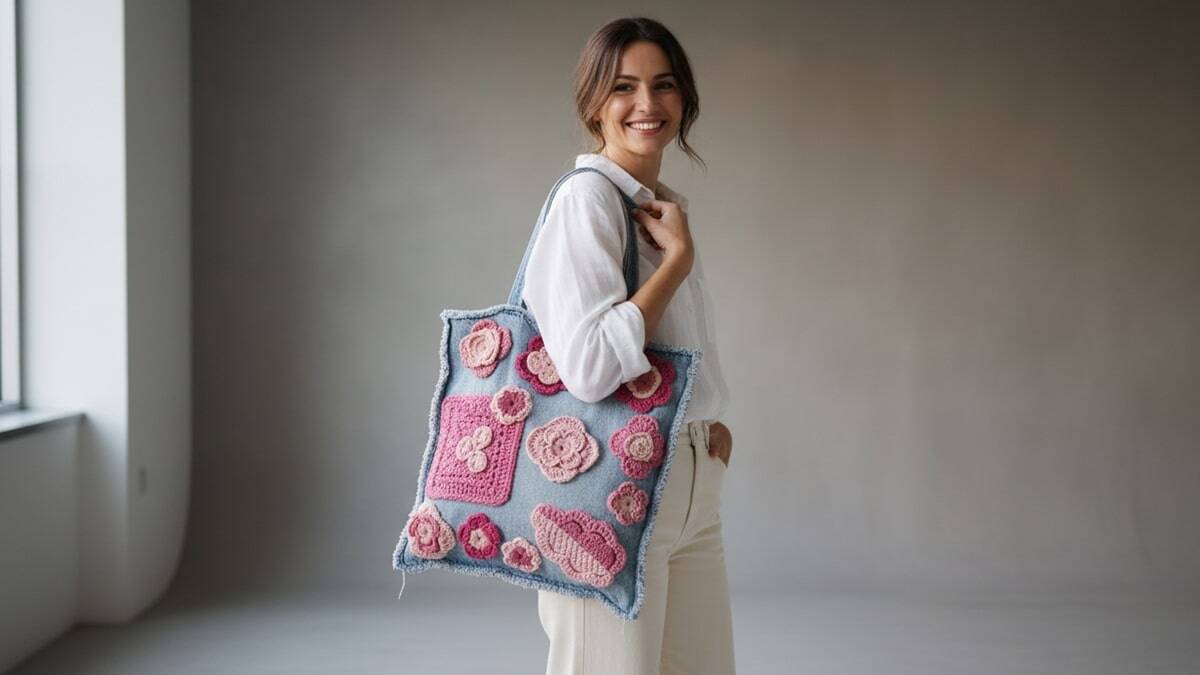 15 bolsas de crochê upcycling perfeitas para criar peças modernas e ecológicas