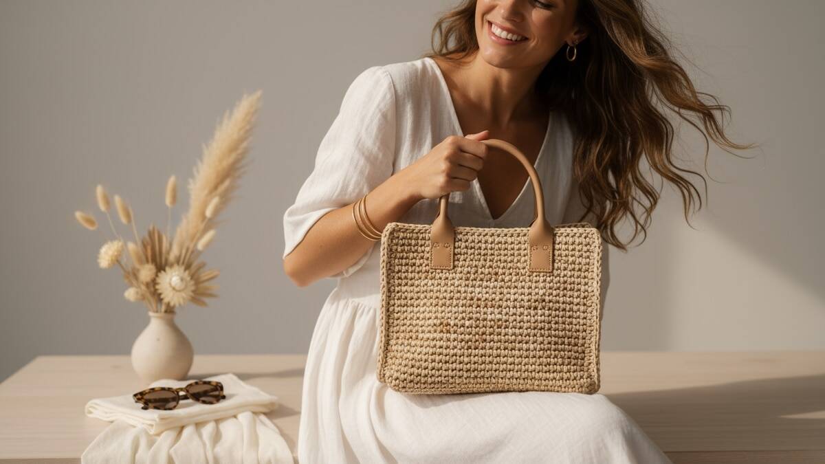 Bolsas de crochê artesanal cheias de estilo para um Verão Sofisticado!