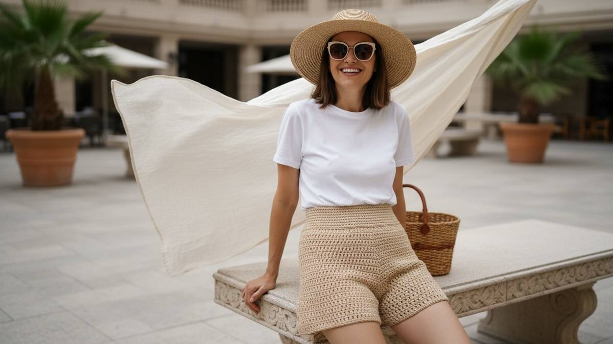 Shorts de crochê deslumbrantes para fazer, usar e arrasar neste verão!