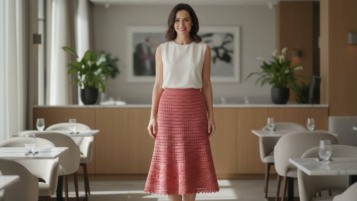 Saias de crochê sofisticadas: modelos exclusivos para se inspirar!