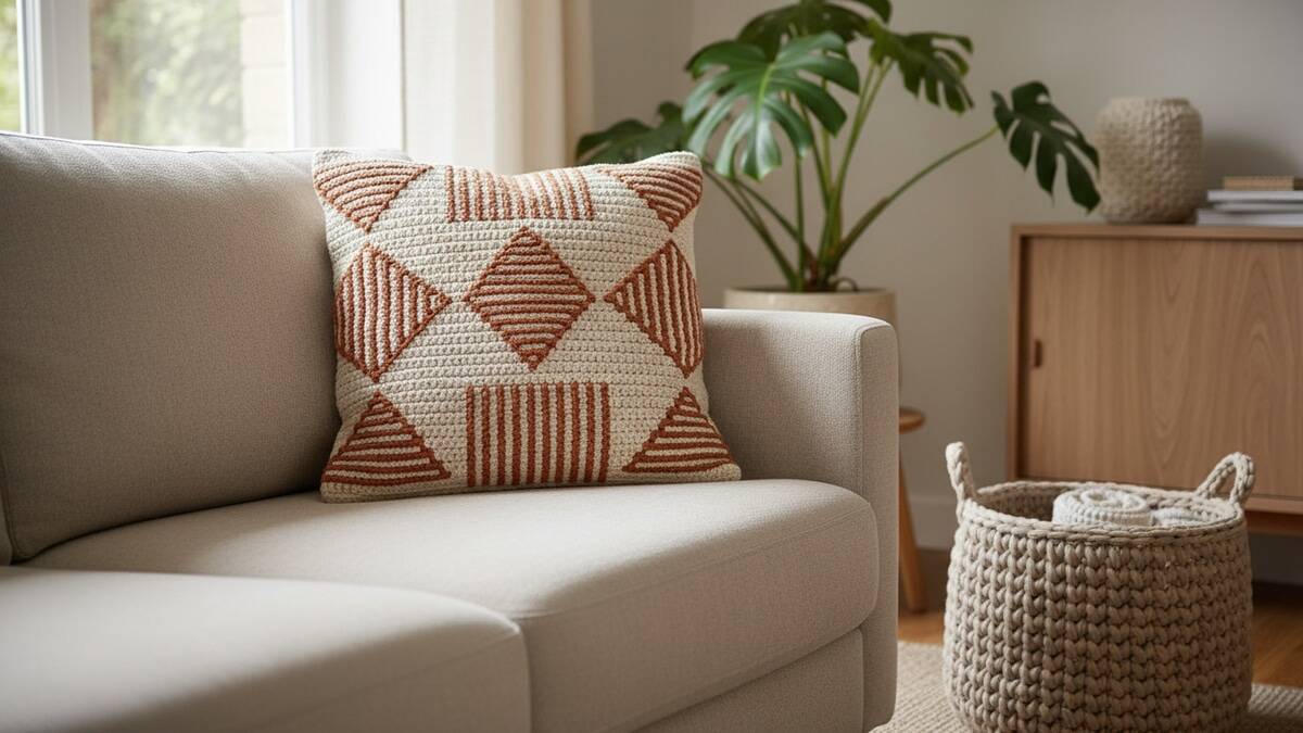 Peças de crochê moderno para transformar sua casa com criatividade e praticidade