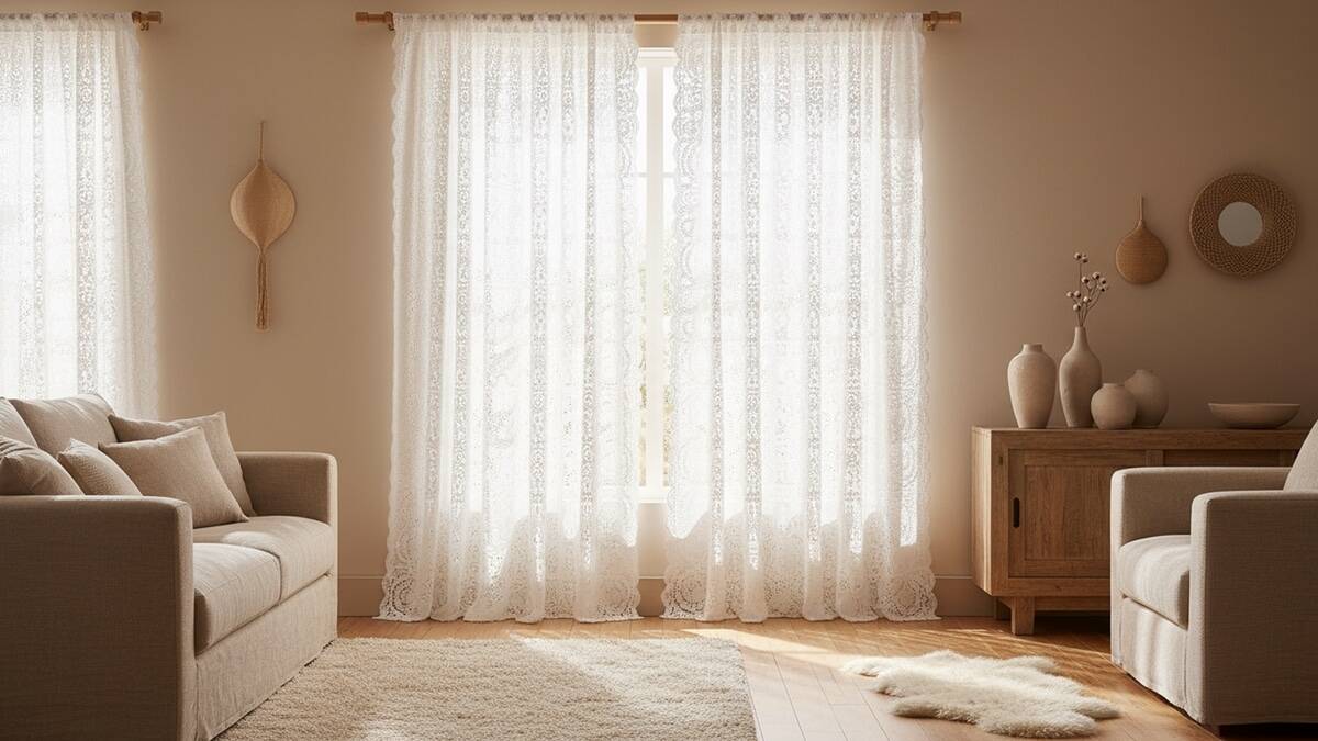Cortinas de crochê encantadoras que você vai querer fazer hoje mesmo!