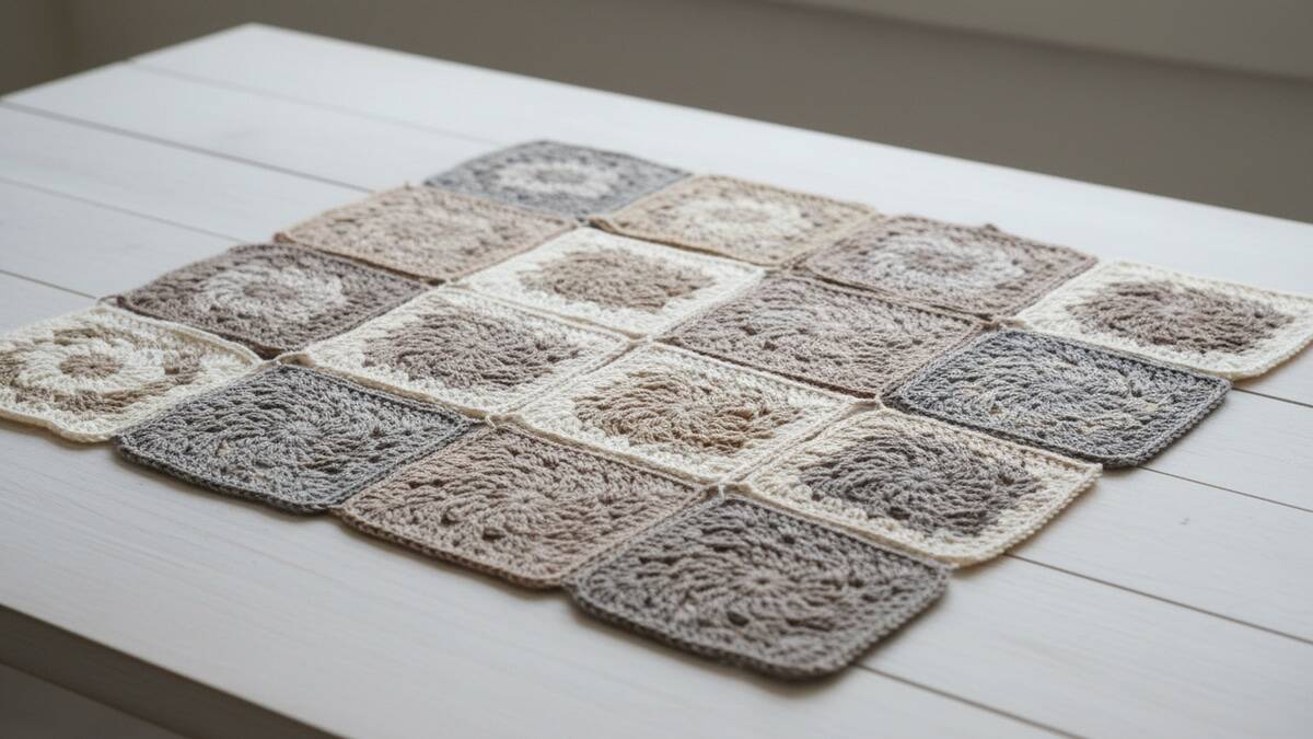 Transforme squares de crochê com gráficos em peças versáteis e encantadoras